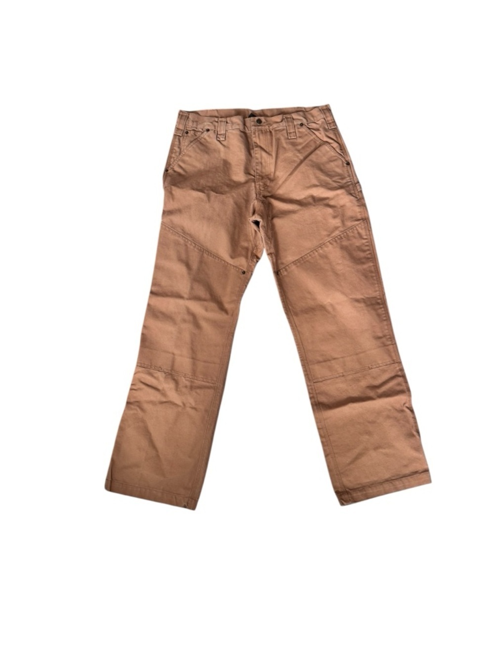 Helly Hansen Double Knee Canvas Work Pants 36x34 Brown Utility Carpenter Outdoor